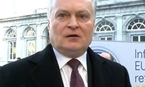 व्यापार युद्धों में कोई विजेता नहीं होता: Lithuanian President व्यापार युद्धों में कोई विजेता नहीं होता: Lithuanian President
