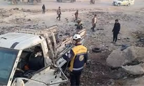 उत्तरी सीरिया में कार बम विस्फोट में 19 लोगों की मौत उत्तरी सीरिया में कार बम विस्फोट में 19 लोगों की मौत