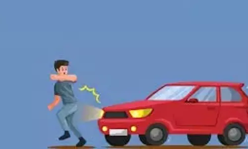 UoH की छात्रा पर दुर्घटना पीड़िता को यातना देने का आरोप