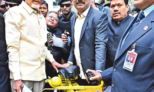 CM चंद्रबाबू नायडू हर रोज साइकिल से संसद जाते