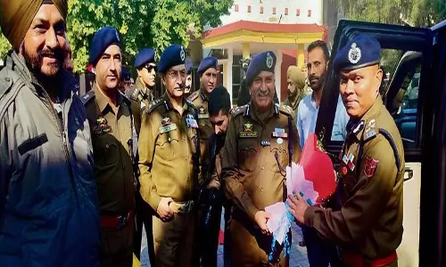 क्षेत्र में अस्थिर स्थिति के बीच, टुटी ने जम्मू IGP का पदभार संभाला