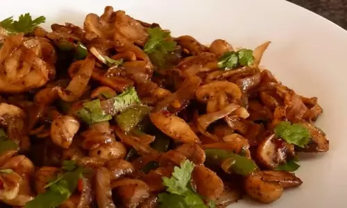 मशरूम फ्राई रेसिपी मशरूम फ्राई रेसिपी