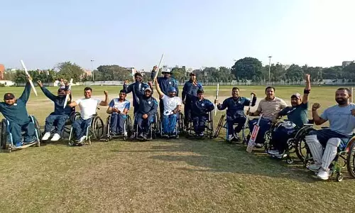 संदीप की 85 रन की पारी से सिटी ने Delhi को हराया, व्हीलचेयर क्रिकेट का खिताब जीता संदीप की 85 रन की पारी से सिटी ने Delhi को हराया, व्हीलचेयर क्रिकेट का खिताब जीता