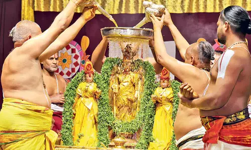 Andhra: पहली बार तिरुमाला श्रीवारी मंदिर में वार्षिक विशेष पूजा आयोजित की जा रही