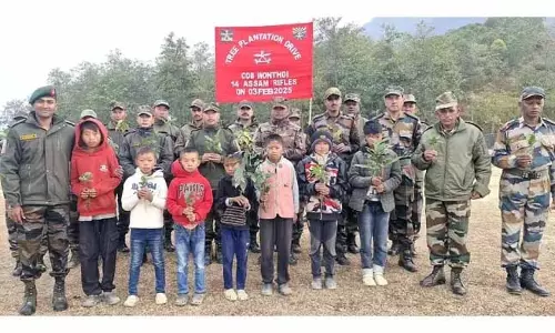AR ने पौधारोपण अभियान और सुरक्षा बैठक का आयोजन किया AR ने पौधारोपण अभियान और सुरक्षा बैठक का आयोजन किया