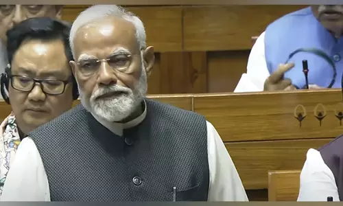 संसद में राष्ट्रपति मुर्मू का संबोधन विकसित भारत के संकल्प को मजबूत करेगा: लोकसभा में PM मोदी संसद में राष्ट्रपति मुर्मू का संबोधन विकसित भारत के संकल्प को मजबूत करेगा: लोकसभा में PM मोदी