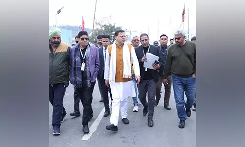 CM Dhami ने राष्ट्रीय खेलों के बीच राजीव गांधी अंतर्राष्ट्रीय क्रिकेट स्टेडियम का औचक निरीक्षण किया