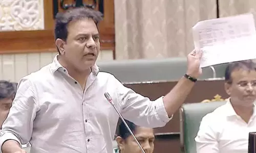 Telangana: केटीआर ने कांग्रेस पर बीसी कोटा विधेयक की विफलता का आरोप लगाया
