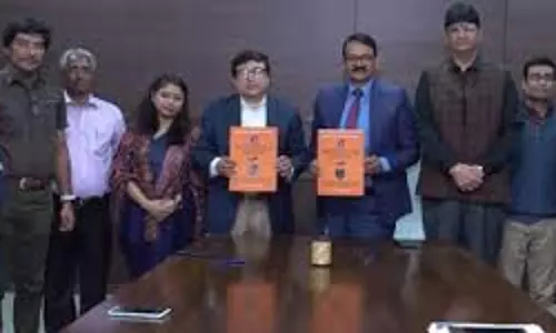 Lucknow: यूपीएसआईएफएस और नेशनल एकेडमी ऑफ कस्टम्स के बीच एमओयू हुआ Lucknow: यूपीएसआईएफएस और नेशनल एकेडमी ऑफ कस्टम्स के बीच एमओयू हुआ