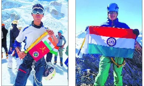 शहर के दो NCC कैडेटों को माउंट एवरेस्ट अभियान के लिए चुना गया शहर के दो NCC कैडेटों को माउंट एवरेस्ट अभियान के लिए चुना गया