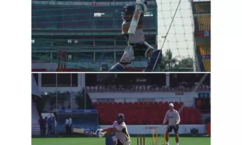 Rohit-Virat ने इंग्लैंड के खिलाफ पहले वनडे से पहले नेट्स में कई शॉट लगाए