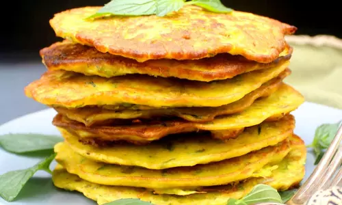 ककड़ी पैनकेक रेसिपी