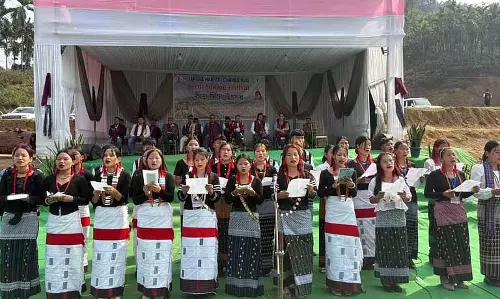 Assam : तांगसा हाखुन समुदाय ने लेडो में भव्य चाहबू कूक महोत्सव मनाया Assam : तांगसा हाखुन समुदाय ने लेडो में भव्य चाहबू कूक महोत्सव मनाया