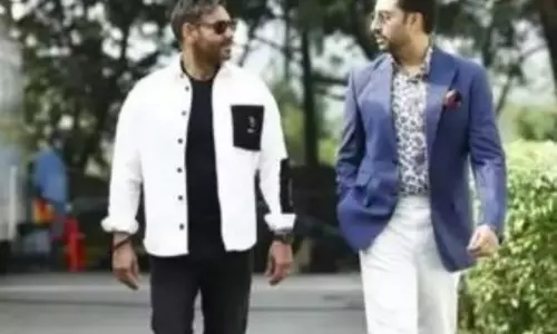 Ajay Devgan ने अभिषेक बच्चन को जन्मदिन की बधाई दी