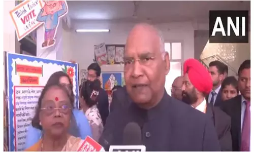 Delhi Election: पूर्व राष्ट्रपति रामनाथ कोविंद ने वोट डाला Delhi Election: पूर्व राष्ट्रपति रामनाथ कोविंद ने वोट डाला