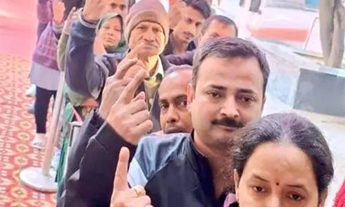 दिल्ली में सुबह 11 बजे तक 19.95% मतदान, उत्तर-पूर्वी जिला 24.87% के साथ सबसे आगे दिल्ली में सुबह 11 बजे तक 19.95% मतदान, उत्तर-पूर्वी जिला 24.87% के साथ सबसे आगे