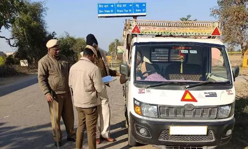Haryana :  महेन्द्रगढ़ में यातायात नियमों के उल्लंघन पर 2,272 चालान