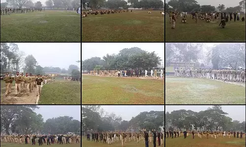 Assam : दरांग और ग्वालपाड़ा पुलिस फिटनेस गतिविधियों में शामिल