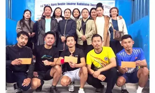 Nagaland : प्रथम शीतकालीन ओपन एमेच्योर बैडमिंटन टूर्नामेंट का समापन Nagaland : प्रथम शीतकालीन ओपन एमेच्योर बैडमिंटन टूर्नामेंट का समापन