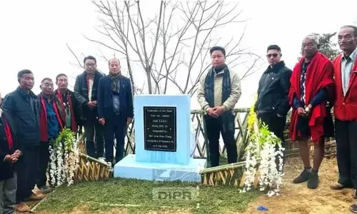 नोकसेन में SASCI प्रायोजित सड़क का उद्घाटन किया गया नोकसेन में SASCI प्रायोजित सड़क का उद्घाटन किया गया