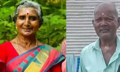 Kerala : कोट्टाराक्कारा में एम्बुलेंस और ट्रक की टक्कर में बुजुर्ग दंपत्ति की मौत