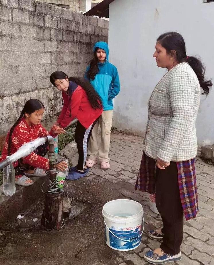 Dharamshala के रामनगर में जल संकट