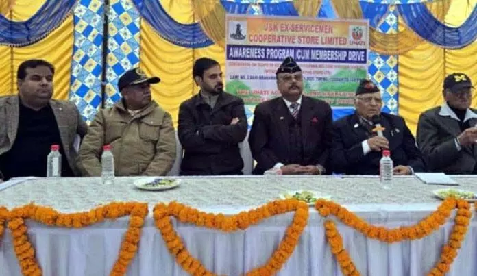 Jammu: भूतपूर्व सैनिक सहकारी स्टोर ने सदस्यता अभियान चलाया