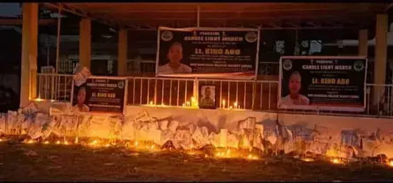 Arunachal: किनो आबो के लिए न्याय की मांग को लेकर यूपिया की रैली