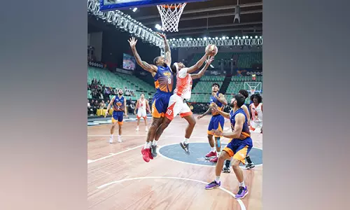 InBL Pro U25 2025: चेन्नई हीट ने गुजरात स्टैलियंस पर 74-66 से जीत दर्ज की InBL Pro U25 2025: चेन्नई हीट ने गुजरात स्टैलियंस पर 74-66 से जीत दर्ज की
