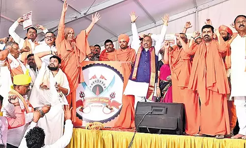 क्रांतिवीर ब्रिगेड का लक्ष्य हिंदू विभाजन को समाप्त करना है: K.S. Eshwarappa क्रांतिवीर ब्रिगेड का लक्ष्य हिंदू विभाजन को समाप्त करना है: K.S. Eshwarappa