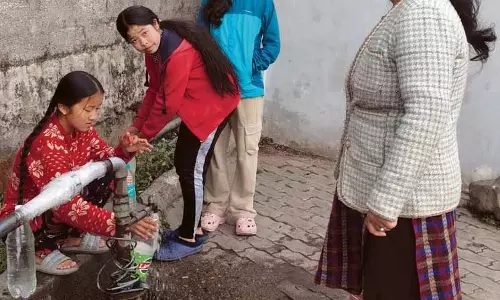 Dharamshala के रामनगर में जल संकट