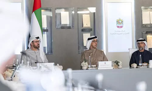 UAE : मंसूर बिन जायद ने मंत्रिस्तरीय विकास परिषद की बैठक की अध्यक्षता की UAE : मंसूर बिन जायद ने मंत्रिस्तरीय विकास परिषद की बैठक की अध्यक्षता की