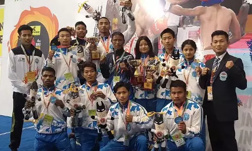 Arunachal के किक-बॉक्सरों ने चौथे वाको इंडियन ओपन इंटरनेशनल टूर्नामेंट में चमक बिखेरी