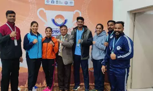 राष्ट्रीय खेल: UT मुक्केबाज सेमीफाइनल में, 5 पदक पक्के राष्ट्रीय खेल: UT मुक्केबाज सेमीफाइनल में, 5 पदक पक्के