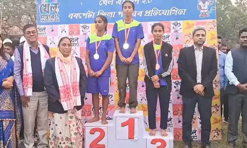 Assam : जिला स्तरीय खेल महारण 2.0 का बारपेटा में समापन हुआ Assam : जिला स्तरीय खेल महारण 2.0 का बारपेटा में समापन हुआ