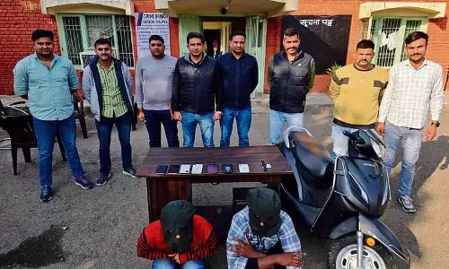 Panchkula में 2 चोर गिरफ्तार, 7 मोबाइल फोन, स्कूटर बरामद