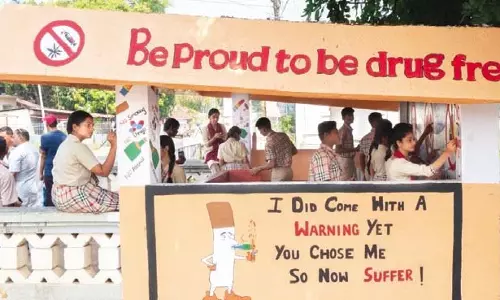 Chinchinim के छात्र स्थिरता और नशा-मुक्त जीवनशैली के हिमायती Chinchinim के छात्र स्थिरता और नशा-मुक्त जीवनशैली के हिमायती