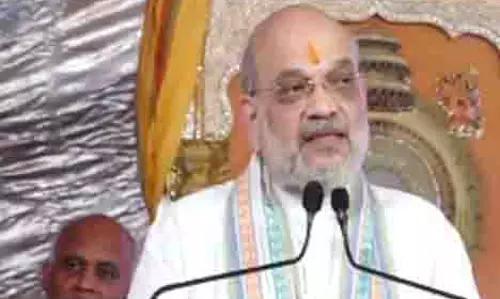 Amit Shah ने पीएम मोदी और आचार्य विद्यासागर के आध्यात्मिक रिश्ते को याद किया Amit Shah ने पीएम मोदी और आचार्य विद्यासागर के आध्यात्मिक रिश्ते को याद किया