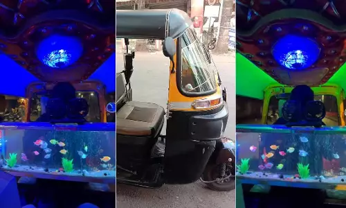 ऑटो रिक्शा के अंदर एक्वेरियम, वायरल VIDEO को लेकर नेटिज़न्स उत्सुक