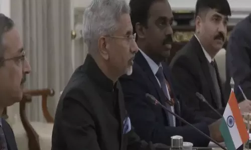 Jaishankar ने ग्रीक समकक्ष जॉर्ज गेरापेट्राइटिस के साथ द्विपक्षीय वार्ता की Jaishankar ने ग्रीक समकक्ष जॉर्ज गेरापेट्राइटिस के साथ द्विपक्षीय वार्ता की