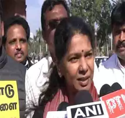 Kanimozhi ने केंद्र से श्रीलंका में तमिलनाडु के मछुआरों को रिहा करने के लिए कार्रवाई करने का आग्रह किया