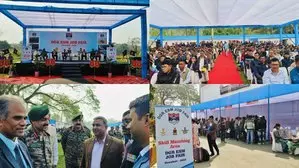 Assam: पुनः रोजगार चाहने वाले भूतपूर्व सैनिकों के लिए रोजगार मेला आयोजित किया गया Assam: पुनः रोजगार चाहने वाले भूतपूर्व सैनिकों के लिए रोजगार मेला आयोजित किया गया
