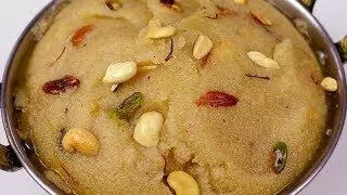 Semolina pudding नोट करें आसान विधि