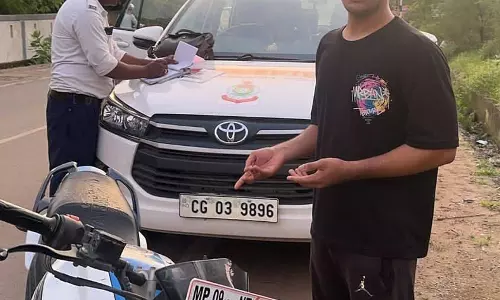 गाड़ी चालकों पर 6 लाख 42 हजार का जुर्माना, तेज रफ्तार दौड़ाने पर कार्रवाई