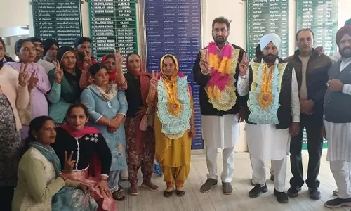 Haryana: बड़ागुढ़ा पंचायत समिति में नया चेयरमैन चुना गया Haryana: बड़ागुढ़ा पंचायत समिति में नया चेयरमैन चुना गया