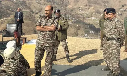 सीआरपीएफ महानिदेशक ने राजौरी में सुरक्षा स्थिति की समीक्षा की