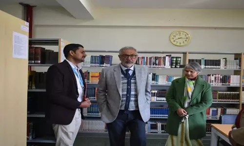 Himachal: सीजे संधावालिया ने एचपीएनएलयू परिसर का दौरा किया Himachal: सीजे संधावालिया ने एचपीएनएलयू परिसर का दौरा किया