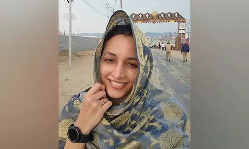 KGF अभिनेत्री श्रीनिधि शेट्टी ने महाकुंभ मेले के दौरान त्रिवेणी संगम में पवित्र स्नान किया