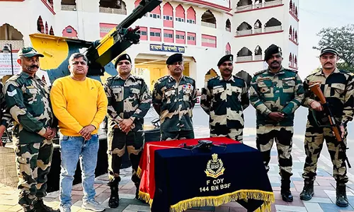 Punjab: बीएसएफ ने अमृतसर से पाकिस्तानी ड्रोन बरामद किया