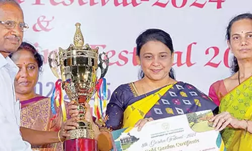 Telangana: एचएमआरएल को आठ गोल्ड गार्डन अवार्ड मिले Telangana: एचएमआरएल को आठ गोल्ड गार्डन अवार्ड मिले